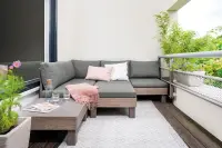 Zahradní souprava ELEMENTS SIGNATURE plastový walnut Rojaplast
