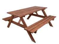 Zahradní souprava PIKNIK dřevěný Rojaplast (foto 222)