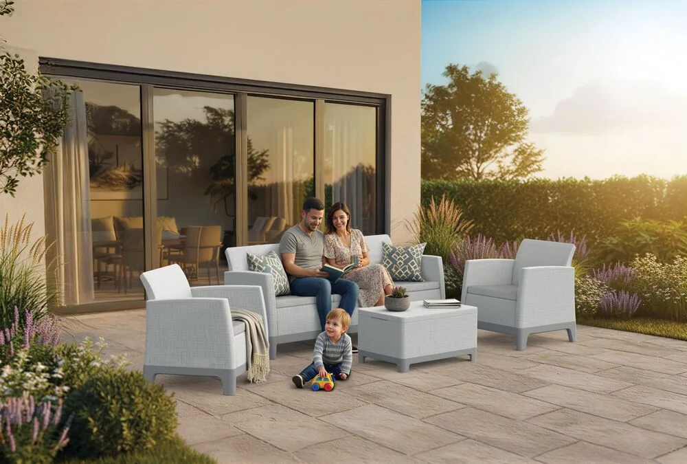 Zahradní souprava SCANDI FORMA SEATERS 3 Rojaplast