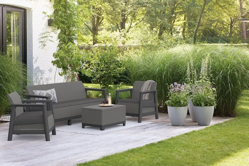 Zahradní souprava SCANDI LINEA SEATERS 3 Rojaplast
