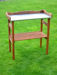 Zahradní stolek pro výsadbu dřevěný Rojaplast (foto 258)