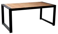 Zahradní stůl COLMAR hliníkový 167x90 cm Rojaplast (foto 9)