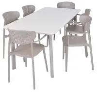 Zahradní stůl ITALIA DINING plastový Rojaplast (foto 44)