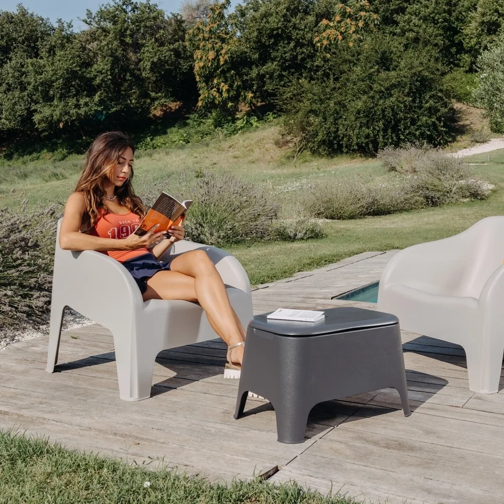 Zahradní stůl PETRA plastový box Rojaplast (foto 121)