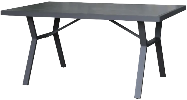 Zahradní stůl SIBIU hliníkový 140x80 cm Rojaplast