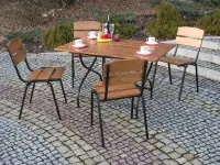 Zahradní stůl WEEKEND dřevěný Rojaplast (foto 320)