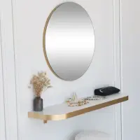 Zrcadlo GOLD ASIRGROUP (foto 595)